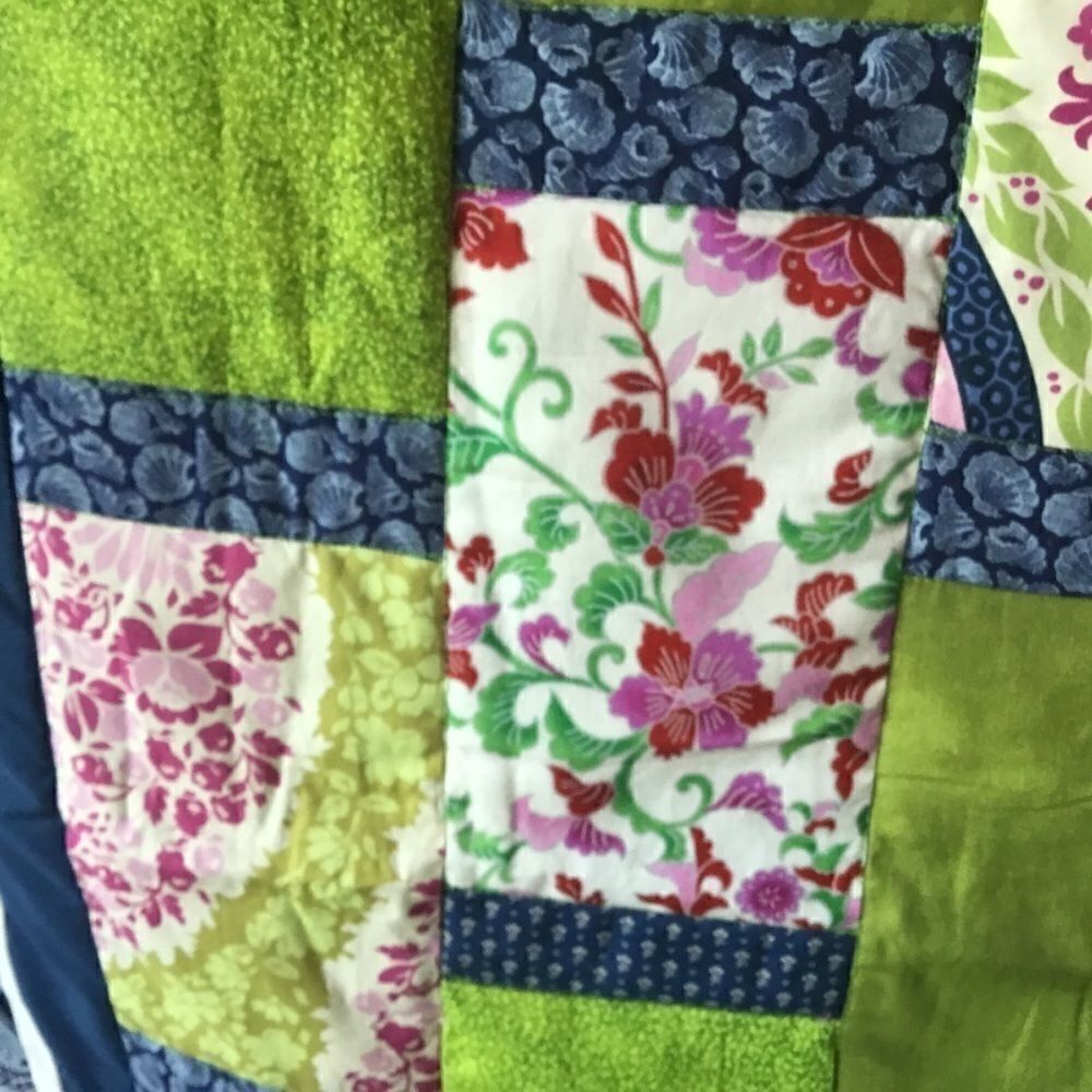 Handmade Quilt 46” x 77” - Picture 9 of 15